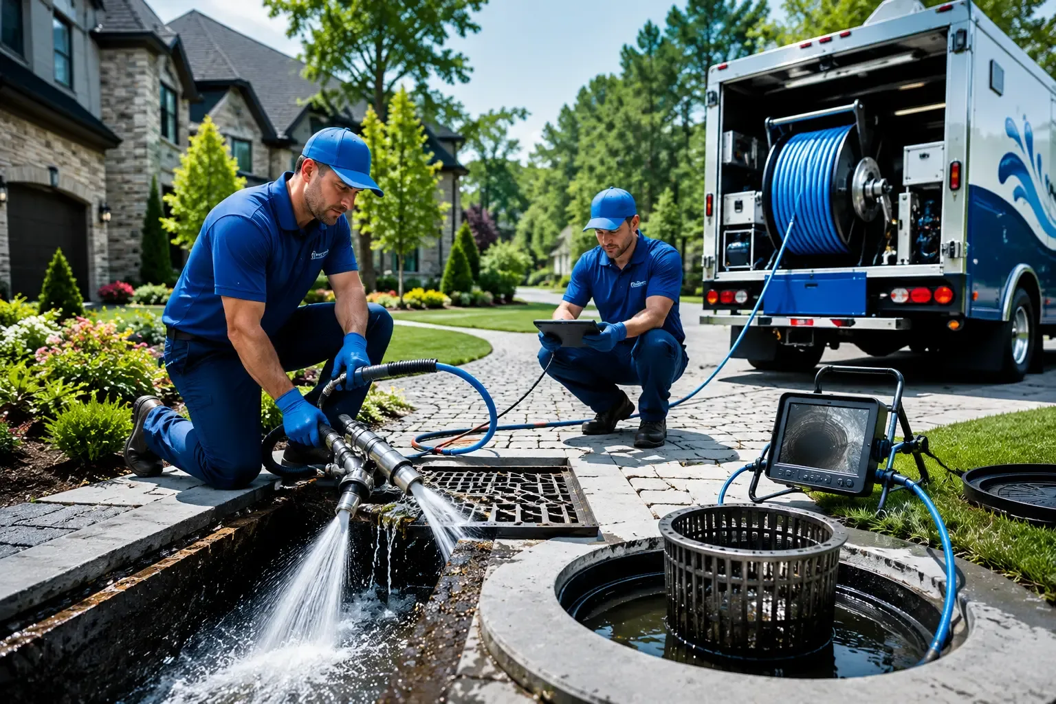 Local outdoor drain cleaning professionals in Holladay, TN